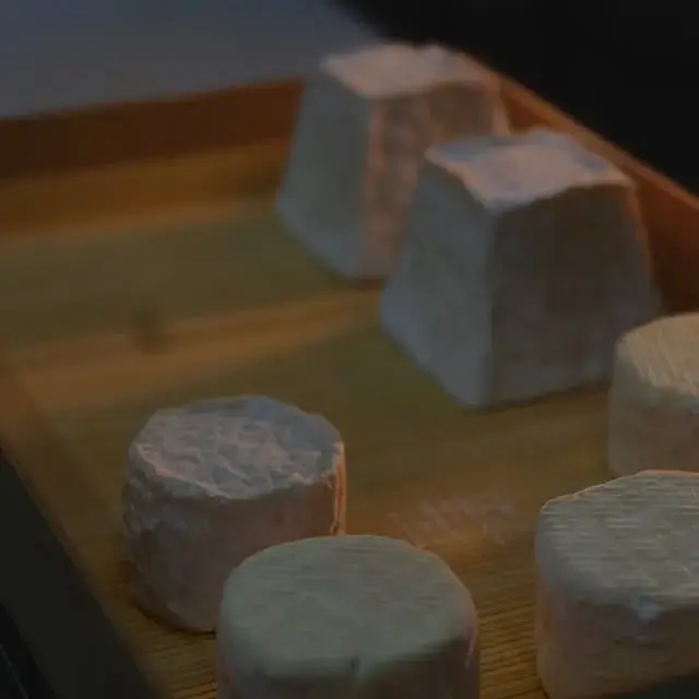 Quesos de cabra Chèvre en maduración