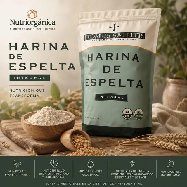 Harina de espelta integral